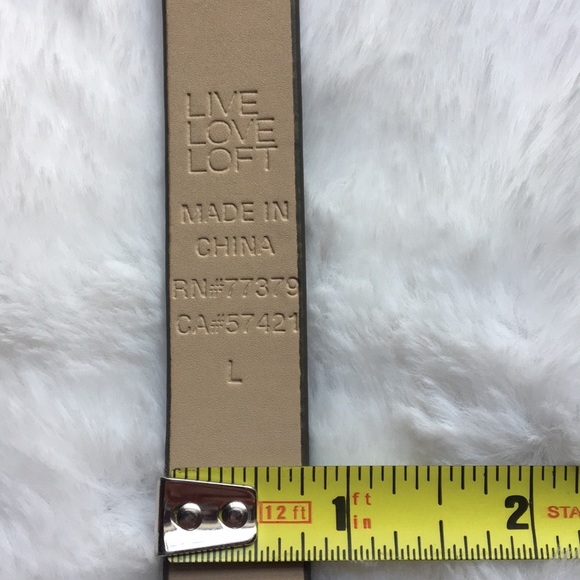 Bundle of LOFT Suede Skinny Belts Sz Large (L) - Picture 8 of 13